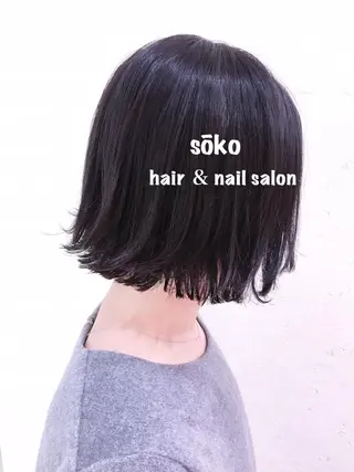 ショート カラー ヘアアレンジ sōko   Hair&Nail Salon所属・🫧一気にあか抜け 🫧mayuのヘアスタイル