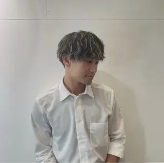 パーマ K!ng hair＆eyelash 高槻所属・道場 聡夏のヘアスタイル