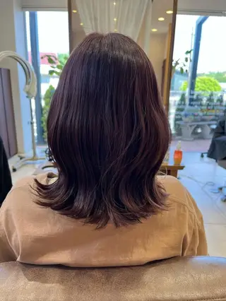 ミディアム ボブ/髪質改善 jionのヘアスタイル