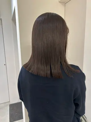 ミディアム 、 、のヘアスタイル