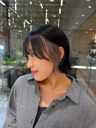 ミディアム カラー 🦋sana🦋 似合わせカット✁のヘアスタイル