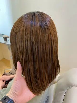 ミディアム 『髪質改善』服部 隆志のヘアスタイル