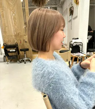 ショート ショートボブ／川崎 子安健太のヘアスタイル