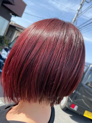 ミディアム カラー 小島 直哉のヘアスタイル