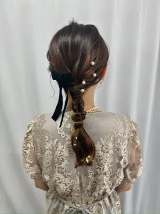 ヘアアレンジ 一瀬 友美の眉毛・アイブロウイメージ