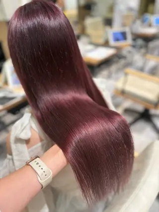 ロング カラー cut/eye 💖aika💖のヘアスタイル