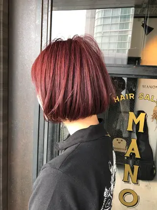 ショート カラー 倉家 聖のヘアスタイル