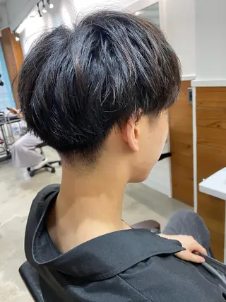 メンズ シャドウパーマ/ 波巻パーマYu-Kiのヘアスタイル