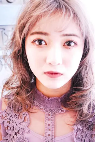 セミロング カラー パーマ ヘアアレンジ メンズ 表参道Lise おおいしおりのヘアスタイル