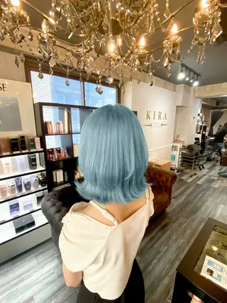 ミディアム カラー 【KIRAキラ】佐門 翔太のヘアスタイル