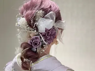 ヘアアレンジ Meili メイリのマツエク・マツパデザイン