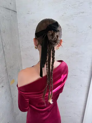 ヘアアレンジ 女性に人気♪ はやしほのかのヘアスタイル