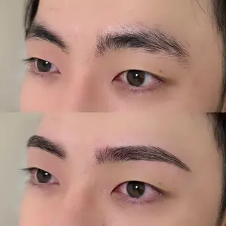 メンズ アイブロウ i plus mahoのマツエク・マツパデザイン