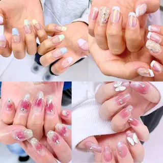 ネイル 大阪福島韓国束感まつ げ Sayaka🤍のマツエク・マツパデザイン