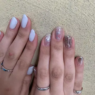 ネイル AMI ウルフパーマ/メンズのヘアスタイル