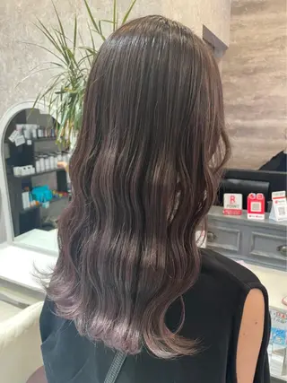 セミロング カラー 🫟Blanco🫟 Color&Careのヘアスタイル