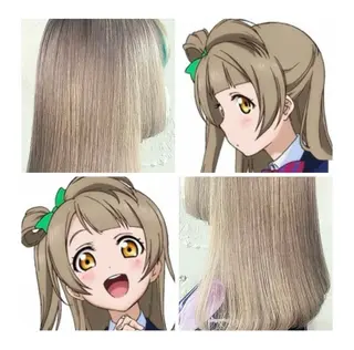 ミディアム カラー GARU-ガル-所属・TSUNO🦖 派手髪/オタク美容師のヘアスタイル