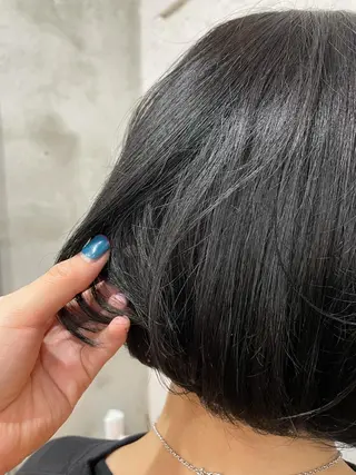 ショート カラー 【ピンク/韓国ヘア/ ヘアセット】亜海のヘアスタイル