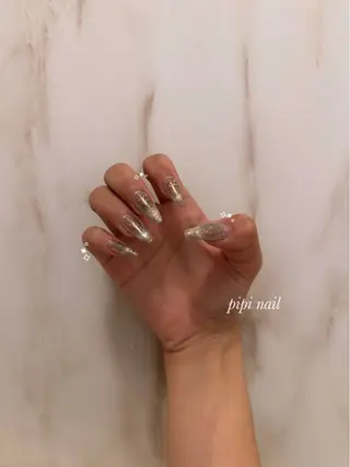 ロング pipi nailのネイルデザイン