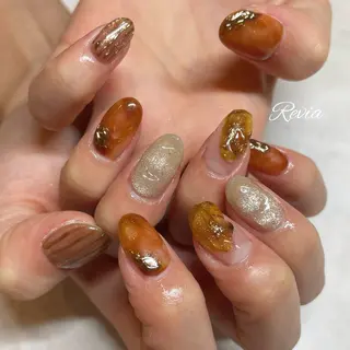 ネイル revia所属・ERI Nailistのネイルデザイン