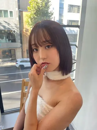 カラー 札幌クロスパーマ /🎀柴田ひな🎀のヘアスタイル