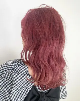 セミロング カラー 失敗したくない人へ ハイトーン美容師のヘアスタイル