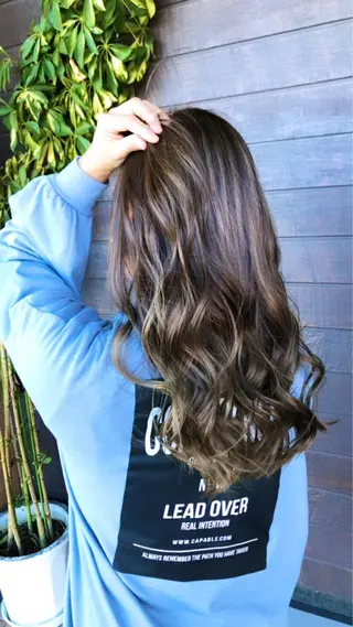 ロング 太白区白髪ぼかし/ ボブカット/千葉達人のヘアスタイル