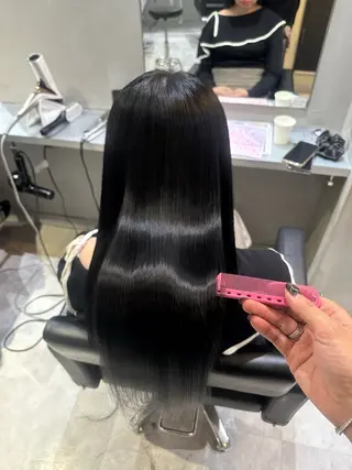 ロング 💎韓国レイヤー ×エクステゆうま💎のヘアスタイル