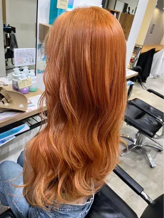 ロング カラー 望月 美玲のヘアスタイル