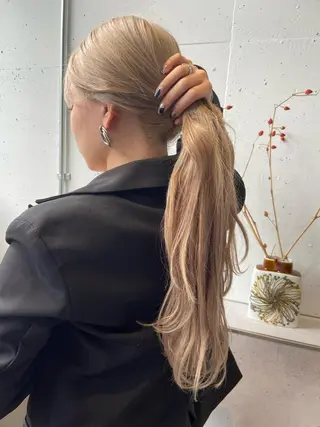 ミディアム Pia hair Design Yakuin所属・松尾太樹 【pia】福岡美容室のヘアスタイル