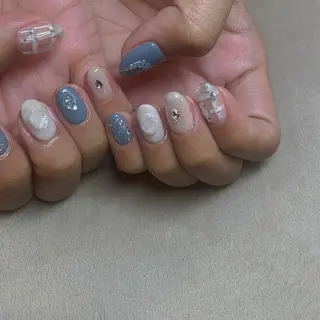 ネイル フリーランス¨̮⃝ ネイリストOKADAのネイルデザイン