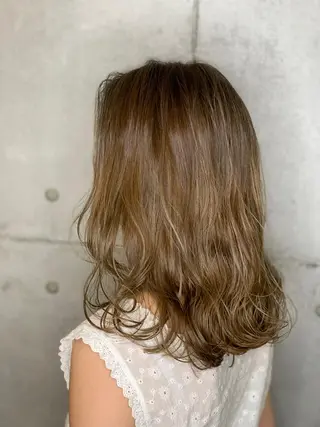 ミディアム カラー ヘアアレンジ 池袋艶髪職人🌈😇 ✨店長✨小林優太✨のヘアスタイル