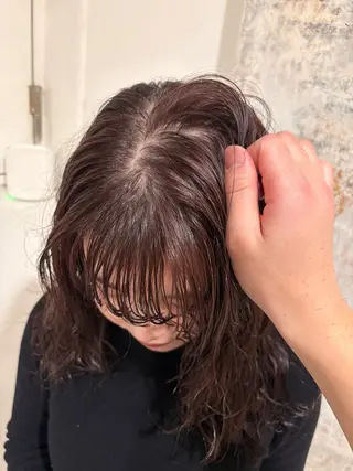 ロング パーマ 【お洒落パーマ】 Elme　肥塚康汰郎のヘアスタイル