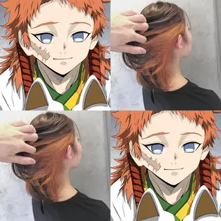 カラー 冨木 雄斗のヘアスタイル