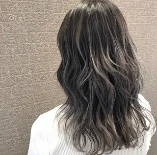 セミロング カラー ヘアアレンジ アンドウ ユウ/ レイヤーカット/韓国のヘアスタイル