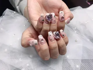 ネイル ラベンダー💖日暮里 ルル💖ネイルのネイルデザイン