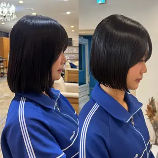 ショート 失敗しない大人ボブ ／サイバアサトのヘアスタイル