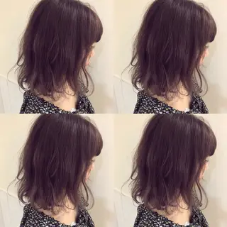 ミディアム カラー 🤎ベージュカラー 🐶メンズパーマのヘアスタイル