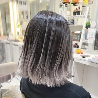 ショート カラー 大宮/バレイヤージュ 髪質改善/澤田隆誠のヘアスタイル