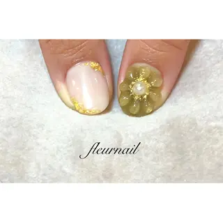 ネイル 【パラジェル登録サロン】nail pollen所属・fleurnail miuraのネイルデザイン