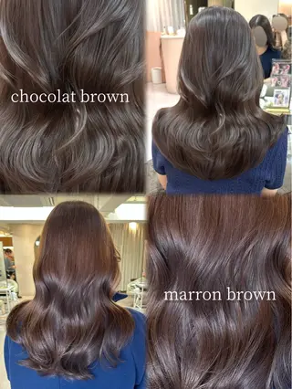 ロング カラー 韓国ヘア🦢🖤 Sayumiのヘアスタイル