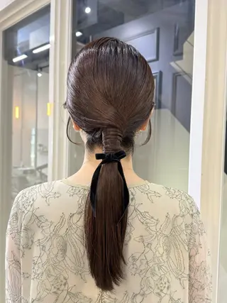 ロング ヘアアレンジ 福岡ヘアセット/ 髪質改善/ayaneのヘアスタイル