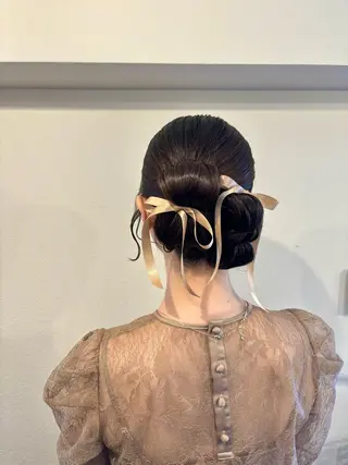 ヘアアレンジ LOOPER &..所属・eye.hair　◎ akiのマツエク・マツパデザイン
