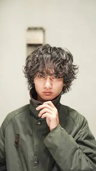 メンズ メンズカット/ ミディアム/ioriのヘアスタイル