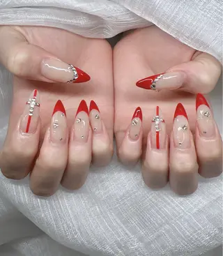 ネイル Lee Nails チップ長さだし専門店のネイルデザイン