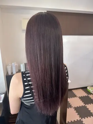 ロング 堀内 七海のヘアスタイル