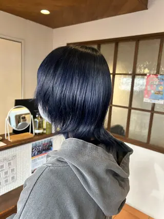 ショート カラー 徳 永のヘアスタイル