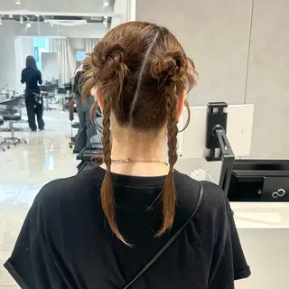 ヘアアレンジ ツヤハイトーン/ レイヤー💫mayuのヘアスタイル