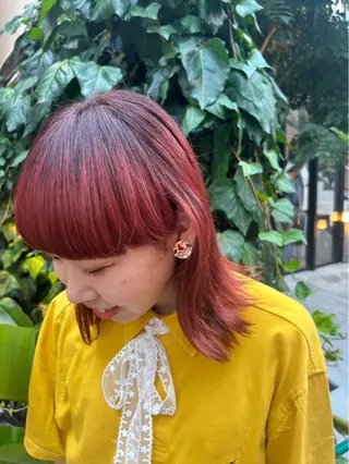 ミディアム カラー 🎀Natsumi /暖色カラー🎀のヘアスタイル
