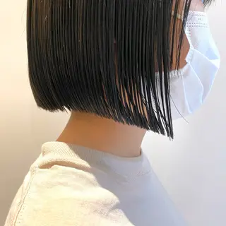 ミディアム 横浜/ショート/ レイヤーカットのヘアスタイル